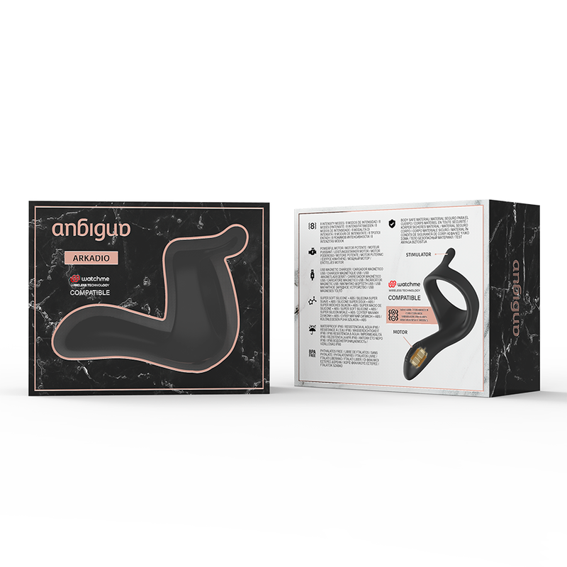 ANBIGUO - ARKADIO GLANS AND PERINEUM STIMULATOR COMPATIBLE WITH WATCHME WIRELESS TECHNOLOGY