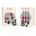 CICI BEAUTY - SET DI 3 PERLE DI KEGEL VIBRANTI IN SILICONE PREMIUM CON TELECOMANDO