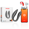 ONINDER - LISBOA G-SPOT & STIMOLATORE CLITORIDEO NERO - APPLICAZIONE GRATUITA