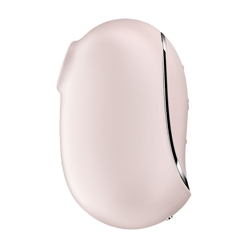 SATISFYER - STIMOLATORE E VIBRATORE DOPPIO AIR PULSE PRO TO GO 2 BEIGE