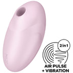 SATISFYER - STIMOLATORE E VIBRATORE VULVA LOVER 3 ROSA
