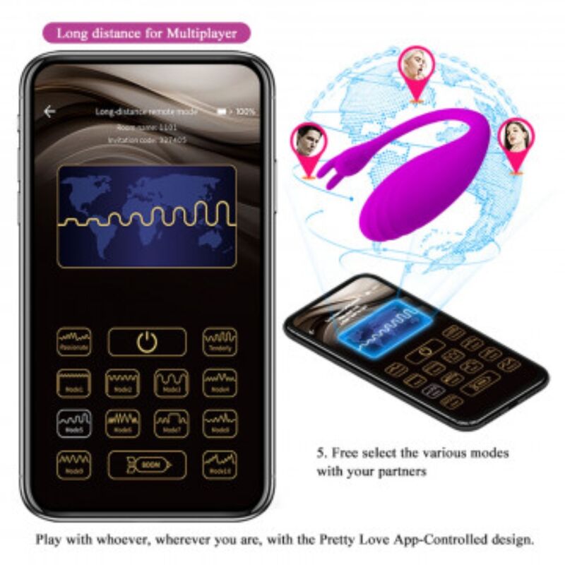 PRETTY LOVE - FREE APPLICATION CATALINA LILAC MASSAGER