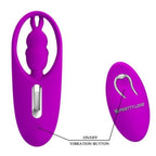 PRETTY LOVE - WILD RABBIT STIMOLATORE PER MUTANDINE CON TELECOMANDO LILLA