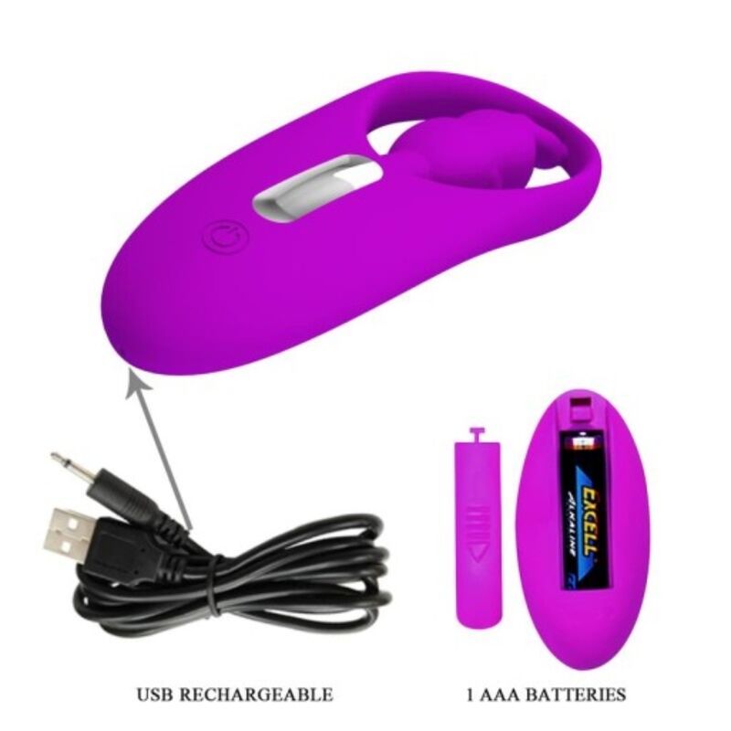 PRETTY LOVE - WILD RABBIT STIMOLATORE PER MUTANDINE CON TELECOMANDO LILLA
