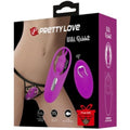 PRETTY LOVE - WILD RABBIT STIMOLATORE PER MUTANDINE CON TELECOMANDO LILLA