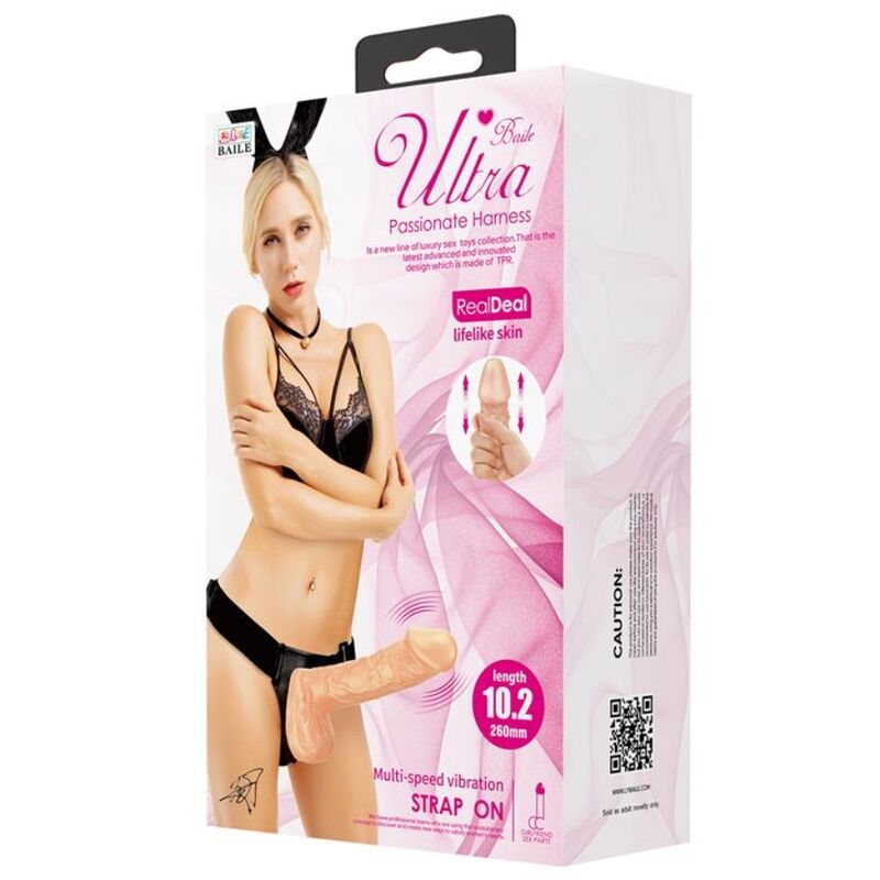 BAILE - ARNÉS ULTRA PASSIONNÉE 26 CM NATURAL