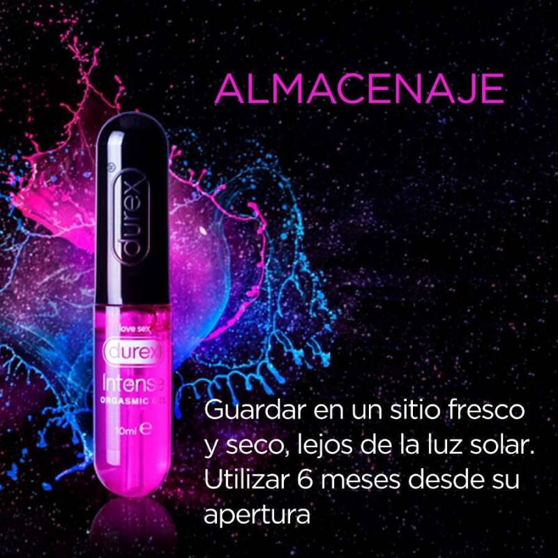 DUREX - ORGASMIC LUBRICATING GEL 10 ML