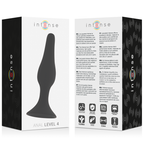 INTENSE - ANALE LIVELLO 4 15,5CM NERO