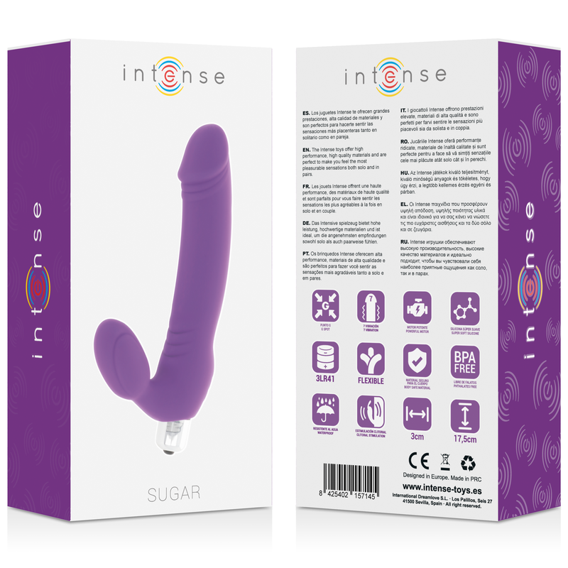 INTENSE - ZUCCHERO SETTE VELOCITÀ SILICONE LILLA