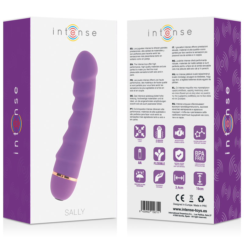 INTENSE - SALLY 20 VELOCITÀ SILICONE LILLA