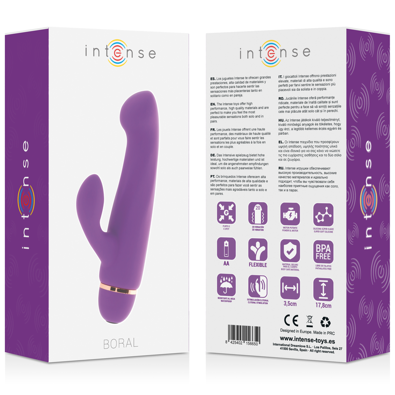 INTENSE - BORAL 20 VELOCITÀ SILICONE LILLA