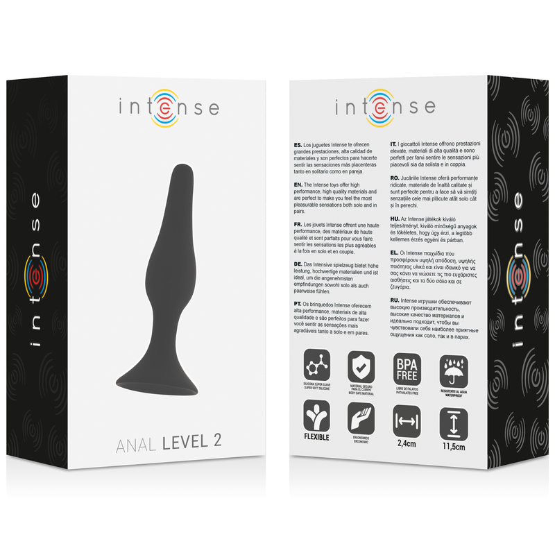INTENSE - NAL NIVEL 2 11,5CM NEGRO