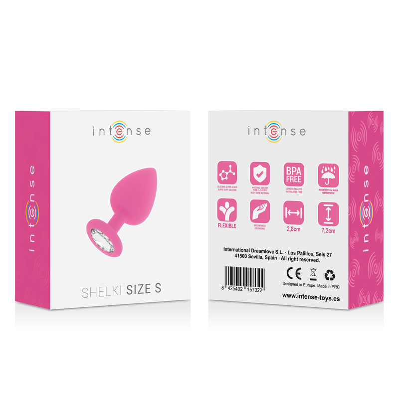 INTENSE - SHELKI S FUCHSIA ANAL PLUG