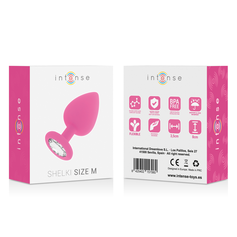 INTENSE - PLUG ANAL SHELKI M FUCSIA