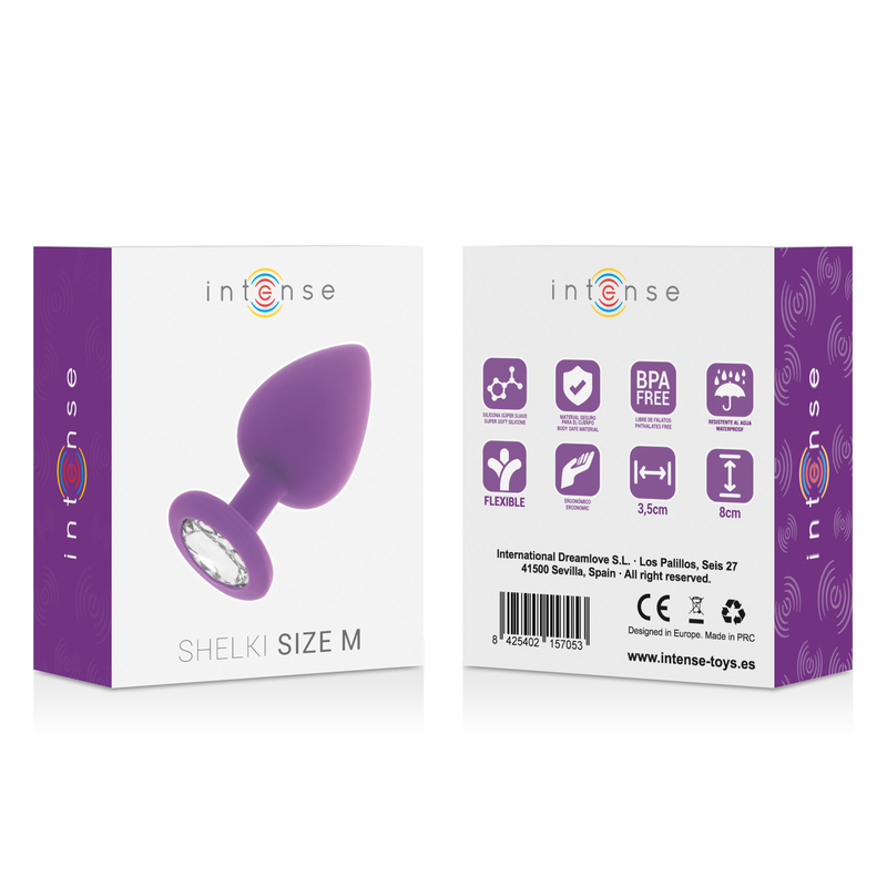INTENSE - ANAL PLUG SHELKI M LILAC