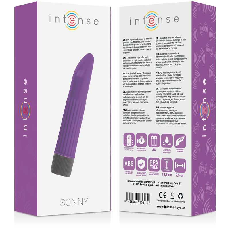 INTENSE - VIBRADOR SONNY LILA