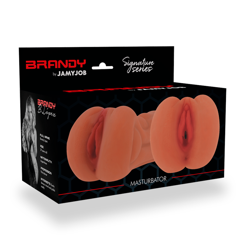 JAMYJOB SIGNATURE - MASTURBADOR VAGINAL CON BRANDY