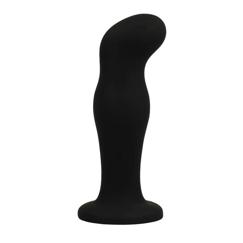BLACK&SILVER - SEAN PREMIUM BLACK SILICONE ANAL PLUG