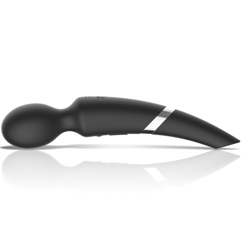 BLACK&SILVER - BACCHETTA E VENTOSA BECK 2 IN 1 IN SILICONE