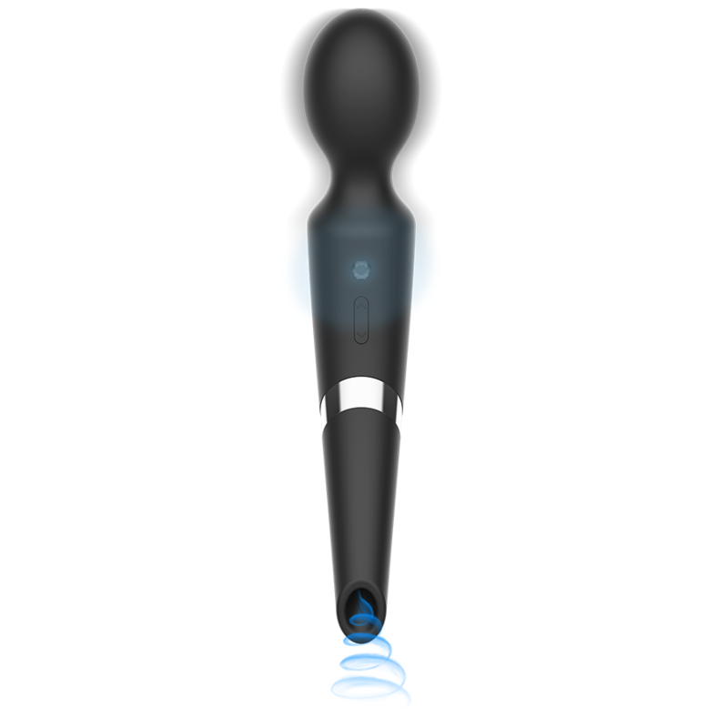 BLACK&SILVER - BACCHETTA E VENTOSA BECK 2 IN 1 IN SILICONE