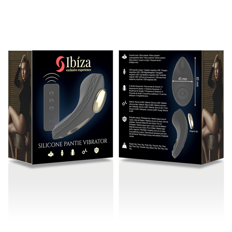 IBIZA - TELECOMANDO PER VIBRATORE A PERIZOMA IN SILICONE
