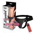 HARNESS ATTRACTION - IMBRACATURA DANIEL CON VIBRAZIONE E ROTAZIONE 18 CM -O- 3.5 CM