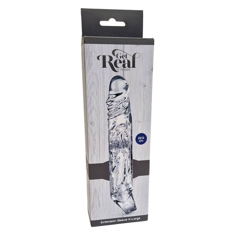 GET REAL - CLEAR XLARGE EXTENSION SLEEVE