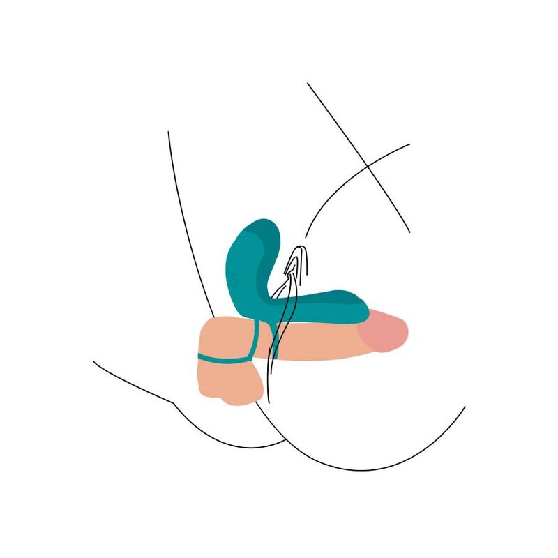 XOCOON - COUPLES VIBRATING RING GREEN