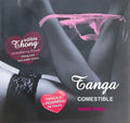 HOTFLOWERS - TANGA AZYME PARA NIÑA Y 2 CUBREPEZONES SABOR FRESA /es/pt/en/fr/it/