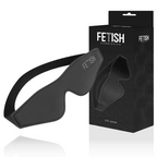 FETISH SUBMISSIVE - MÁSCARA DE CUERO VEGANO CON FORRO DE NEOPRENO