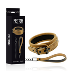 FETISH SUBMISSIVE ORIGIN - NEOPRENE LINED CHAIN COLLAR