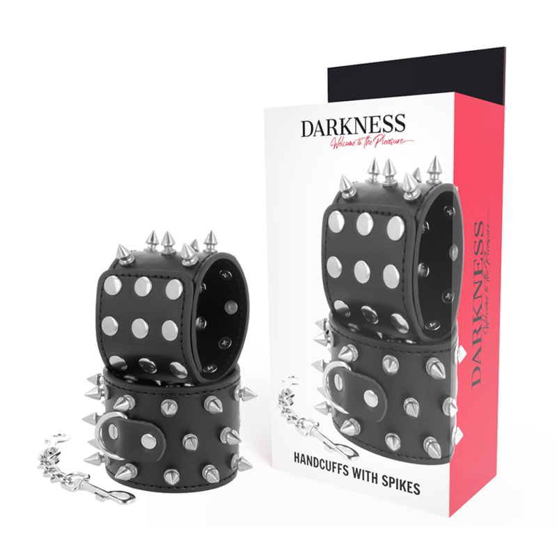 DARKNESS - MANETTE NERE A PUNTE CON TESCHI E OSSA