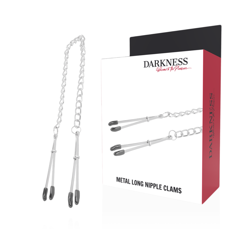 DARKNESS - PINZAS PARA PEZONES AJUSTABLES DE METAL