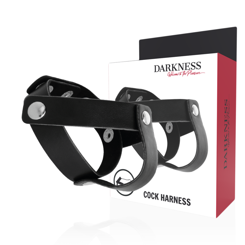 DARKNESS - ANILLO CUTÁNEO PARA PENE Y TESTÍCULOS