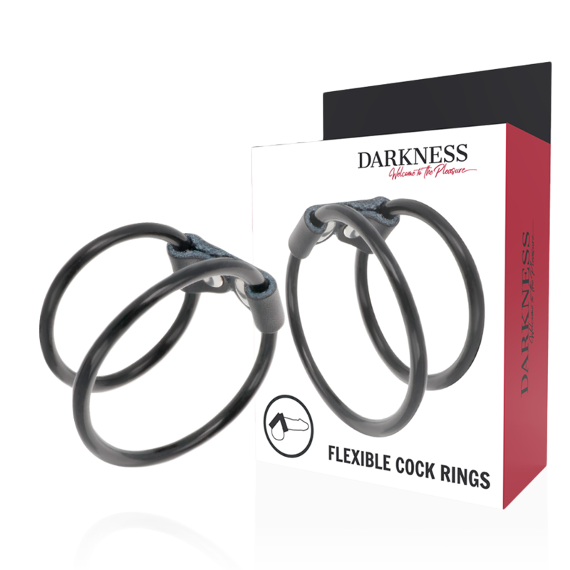 DARKNESS - ANILLO PENEANO DOBLE FLEXIBLE