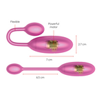 ONINDER - ŒUF VIBRANT DENVER ROSE 7 X 2,7 CM APPLICATION GRATUITE