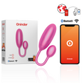 ONINDER - ŒUF VIBRANT DENVER ROSE 7 X 2,7 CM APPLICATION GRATUITE