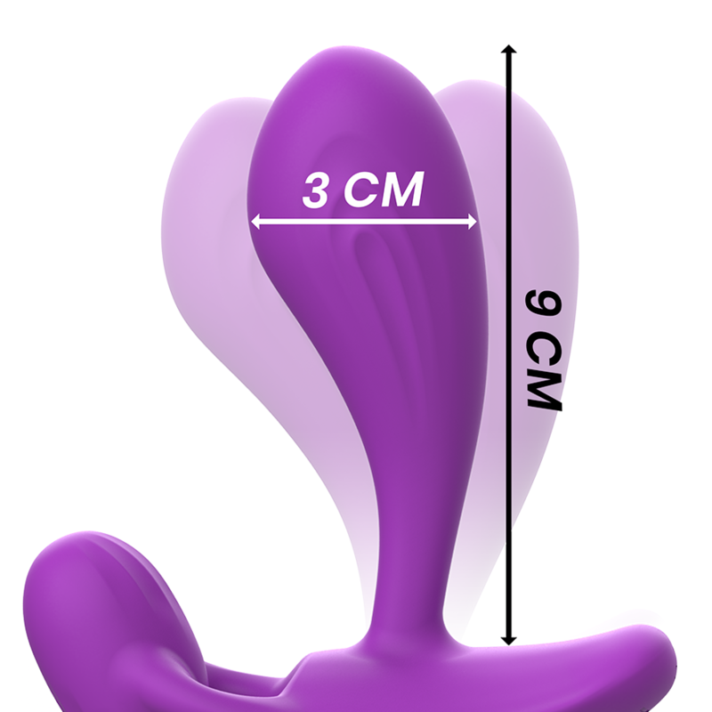 INTENSE - SHELLY PLUG VIOLET ANAL REMOTE CONTROL