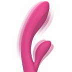 INTENSE - LUIGI RABBIT LIQUID SILICONE VIBRATOR PINK