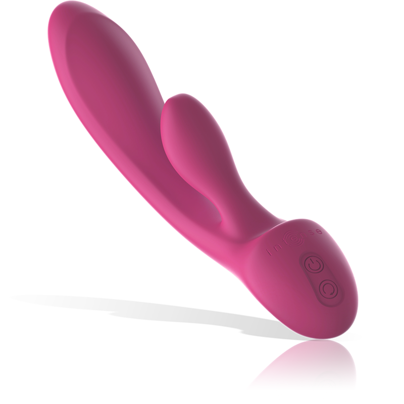 INTENSE - LUIGI RABBIT LIQUID SILICONE VIBRATOR PINK