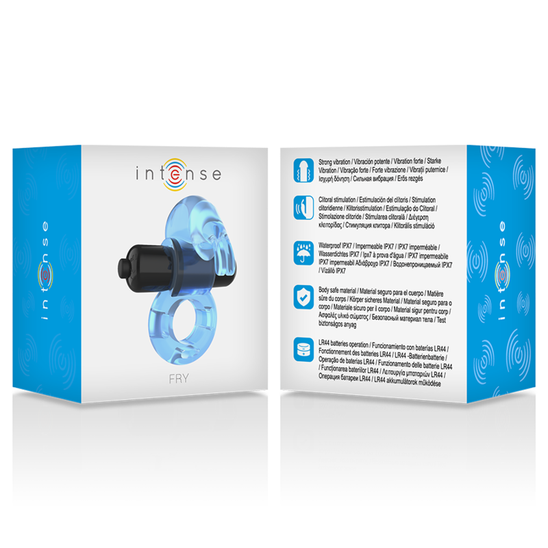 INTENSE - BLUE FRY VIBRATING RING