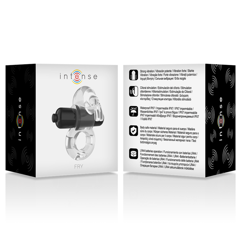 INTENSE - TRANSPARENT VIBRATING RING FRY
