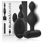 BLACK&SILVER - TUCKER PICCOLO TELECOMANDO PER PLUG ANALE IN SILICONE