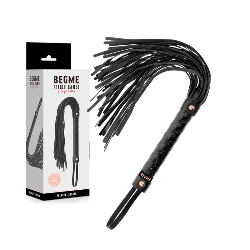 BEGME - FRUSTA BLACK EDITION IN PELLE VEGAN