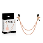 BEGME - BLACK EDITION PREMIUM PINZE PER I CAPEZZOLI CON CATENA