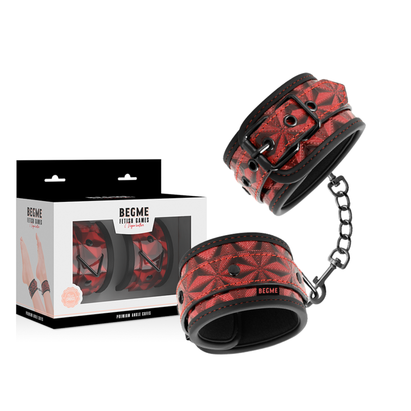 BEGME - CAVIGLIERE PREMIUM EDIZIONE ROSSA CON RIVESTIMENTO IN NEOPRENE