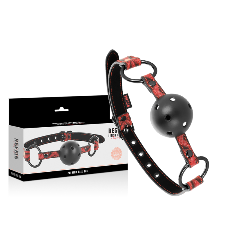 BEGME - MASCARINO IN PELLE VEGANA EDIZIONE ROSSA