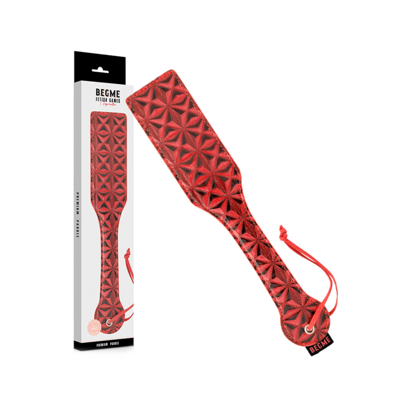BEGME - BORSA IN PELLE VEGANA RED EDITION