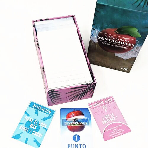 LA ISLA DE LAS TENTACIONES - OFFICIAL CARD GAME - EN