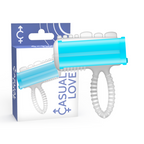 CASUAL LOVE - ANELLO VIBRANTE PER LINGUA BLU